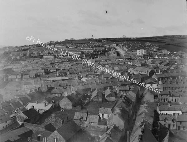 VIEW OF GURRANABRACKEN FROM TOWER OF ST MARY'S CATHEDRAL